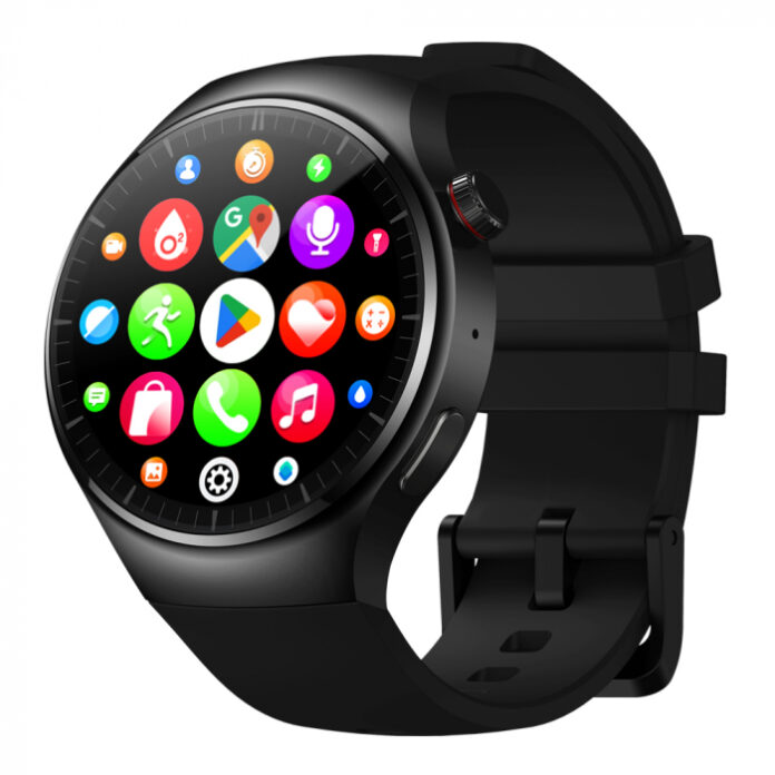 Smartwatch Zeblaze Thor Ultra 4G Negru, 1.43   Ultra HD AMOLED, 2GB RAM, 16GB ROM, Spreadtrum  SC8541E, Android 8.1, GPS, OTA, Monitorizare sanatate, 930 mAh, Nano SIM