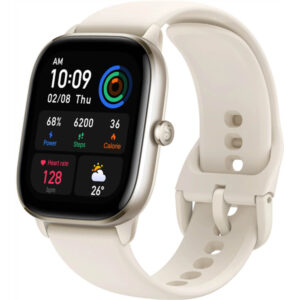 Smartwatch Amazfit Watch GTS 4 Mini, Moonlight White Smartwatch Amazfit Watch GTS 4 Mini, Moonlight White