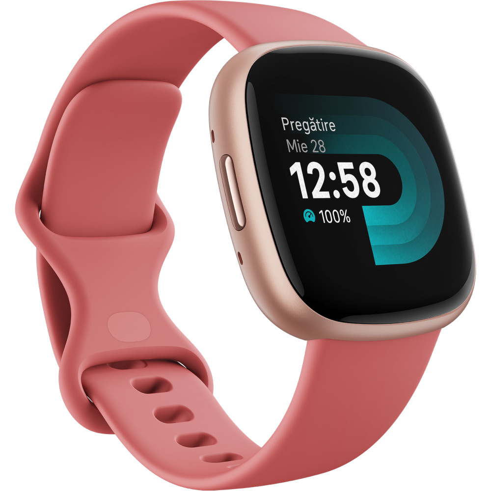 Smartwatch Fitbit Versa 4, NFC, Pink Sand Smartwatch Fitbit Versa 4, NFC, Pink Sand
