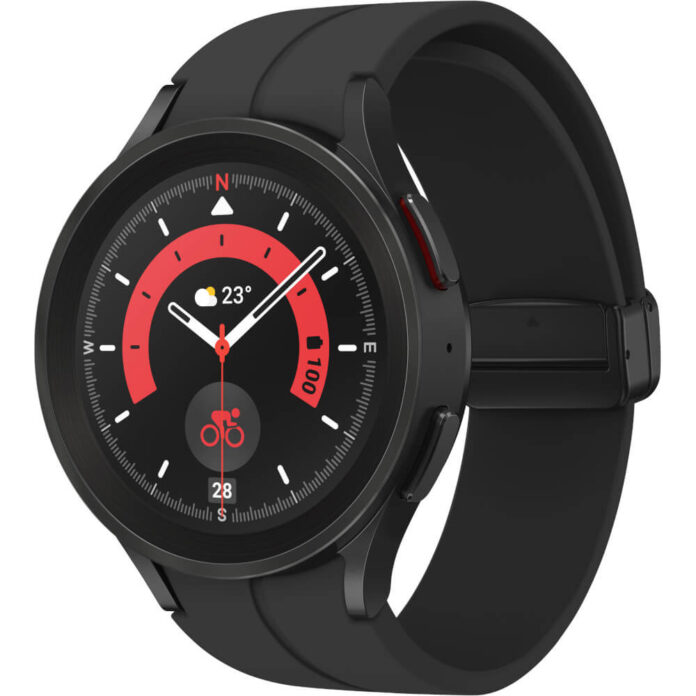 Smartwatch Samsung Galaxy Watch 5 Pro, 45mm, Bluetooth, Gray Titanium