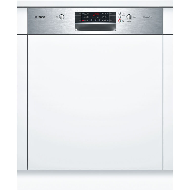 Masina de spalat vase semi-incorporabila Bosch SMI46AS00E, 12 Seturi, 6 Programe, Clasa F (clasificare energetica veche Clasa A+)