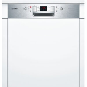 Masina de spalat vase semi incorporabila Bosch SMI58N85EU, 13 Seturi, 5 Programe, Clasa A++, 60 cm, Inox Masina de spalat vase semi incorporabila Bosch SMI58N85EU, 13 Seturi, 5 Programe, Clasa A++, 60 cm, Inox