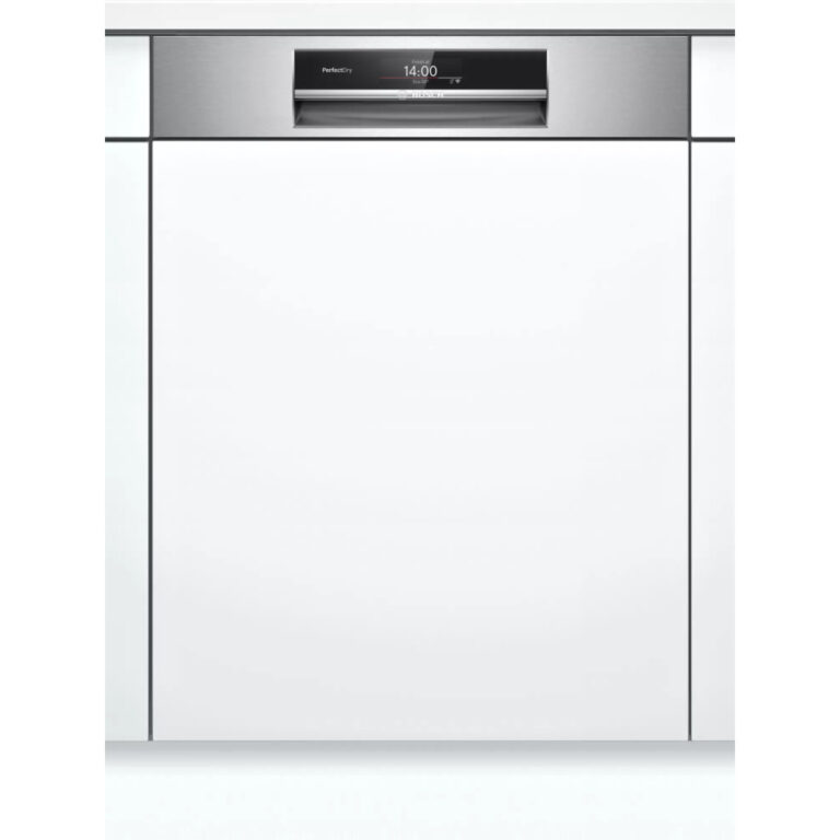 Masina de spalat vase incorporabila Bosch SMI8YCS03E, 14 seturi, 8 programe, Perfect Dry, AquaSensor, AquaStop, Detergent Automation, Igienizare, Argintiu, Clasa B