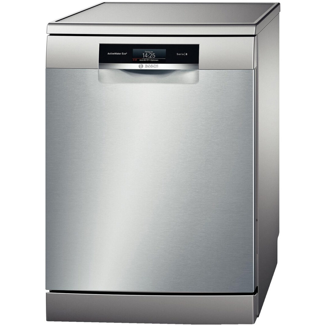 Masina de spalat vase Bosch SMS88TI03E, 13 Seturi, 8 Programe, Clasa A+++, 60 cm, Argintiu/Inox