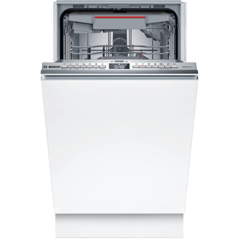 Masina de spalat vase incorporabila Bosch SPV4EMX24E, 6 programe, 10 seturi, EfficientDry, EcoSilence Drive, InfoLight, Home Connect, Clasa C