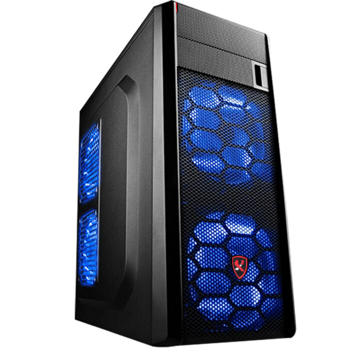 Sistem Desktop PC Serioux, Intel Core i5-7400, 8GB DDR4, HDD 1TB, nVidia GeForce GTX 1050 Ti 4GB, Free DOS