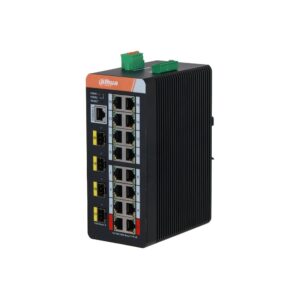 Switch cu 20 porturi Dahua IS4420-16GT-240, MAC 8K, 56 Gbps, cu management, PoE Switch cu 20 porturi Dahua IS4420-16GT-240, MAC 8K, 56 Gbps, cu management, PoE