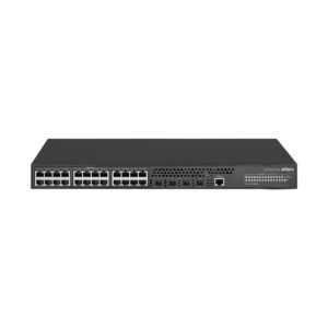 Switch cu 24 porturi Dahua AS4300-24GT4GF, MAC 8K, 56 Gbps, cu management Switch cu 24 porturi Dahua AS4300-24GT4GF, MAC 8K, 56 Gbps, cu management