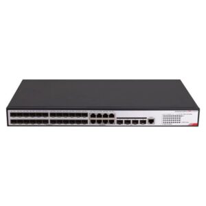 Switch cu 24 porturi SFP Hikvision DS-3E2736-HI-24F8T4X, 144 Gbps, 107.14 Mpps, 32000 MAC, 4 port-uri fibra optica 10G, 8 port-uri RJ45, cu management Switch cu 24 porturi SFP Hikvision DS-3E2736-HI-24F8T4X, 144 Gbps, 107.14 Mpps, 32000 MAC, 4 port-uri fibra optica 10G, 8 port-uri RJ45, cu management