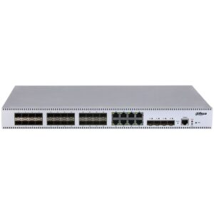 Switch cu 36 porturi Dahua SG5036FX, MAC 32K, 144 Gbps, cu management Switch cu 36 porturi Dahua SG5036FX, MAC 32K, 144 Gbps, cu management