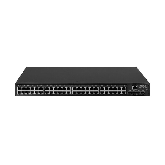 Switch cu 48 porturi Dahua AS4300-48GT4GF, MAC 8K, 104 Gbps, cu management Switch cu 48 porturi Dahua AS4300-48GT4GF, MAC 8K, 104 Gbps, cu management