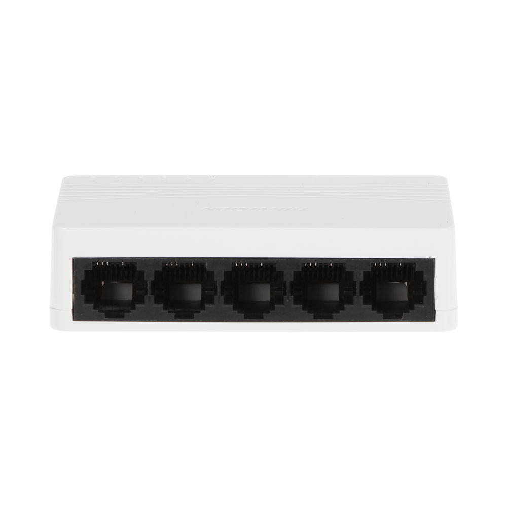 Switch cu 5 porturi Hikvision DS-3E0105D-E, 100 Mbps, 0.744 Mpps, 1.000 MAC, plug and play Switch cu 5 porturi Hikvision DS-3E0105D-E, 100 Mbps, 0.744 Mpps, 1.000 MAC, plug and play