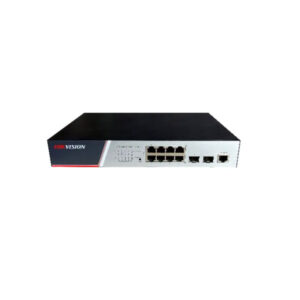 Switch cu 8 porturi PoE Hikvision DS-3E2510P(B), 2 porturi Gigabit SFP, 130W, cu management Switch cu 8 porturi PoE Hikvision DS-3E2510P(B), 2 porturi Gigabit SFP, 130W, cu management