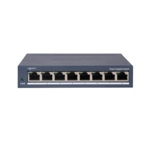 Switch smart cu 8 porturi RJ45 Hikvision DS-3E1508-EIV2, 16 Gbps, 11.9 Mpps, 4000 MAC, cu management Switch smart cu 8 porturi RJ45 Hikvision DS-3E1508-EIV2, 16 Gbps, 11.9 Mpps, 4000 MAC, cu management