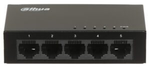 Switch Dahua Eco Series cu 5 porturi Gigabit, 5VDC 1A, Plug and Play, PFS3005-5GT-V2 Switch Dahua Eco Series cu 5 porturi Gigabit, 5VDC 1A, Plug and Play, PFS3005-5GT-V2
