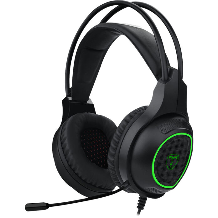 Casti gaming cu microfon T-Dagger Atlas, Negru Casti gaming cu microfon T-Dagger Atlas, Negru