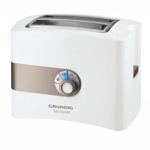 Prajitor de paine Grundig TA4260, 800 W, 2 felii de paine, Alb Prajitor de paine Grundig TA4260, 800 W, 2 felii de paine, Alb