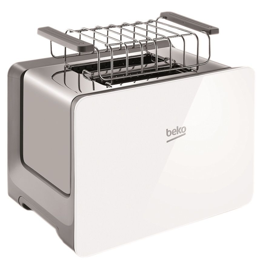Prajitor de paine Beko TAM6202W, 870 W, 2 felii, Alb Prajitor de paine Beko TAM6202W, 870 W, 2 felii, Alb