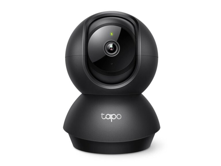 Camera supraveghere IP wireless Tapo C211, Wi-Fi, 2K 3MP HD, rotire si inclinare din aplicatie, iluminare duala, audio bidirectional, slot microSD