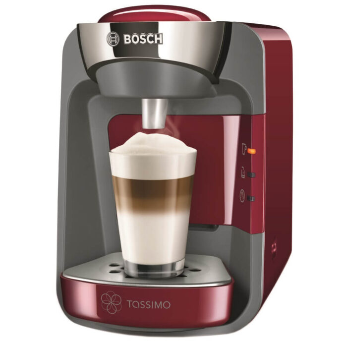 Espressor Bosch Tassimo Suny TAS 3203, 1300 W, 0.8 L, 3.3 bar, Rosu Espressor Bosch Tassimo Suny TAS 3203, 1300 W, 0.8 L, 3.3 bar, Rosu