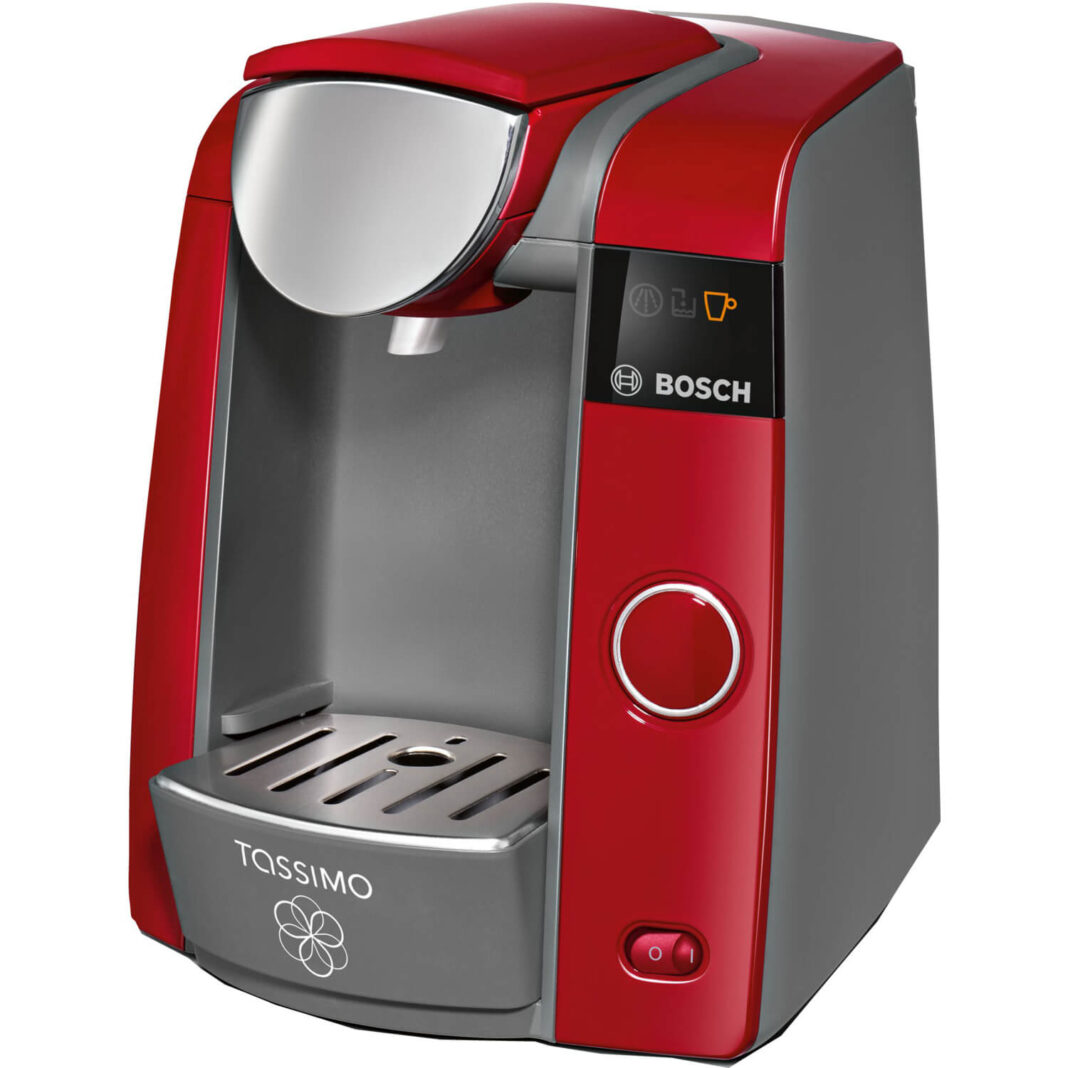 Espressor automat Bosch Tassimo Joy TAS4303, 1300 W, 1.4 L, 3.3 bar, Rosu