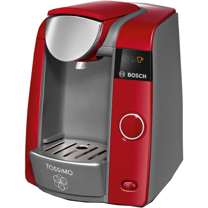 Espressor automat Bosch Tassimo Joy TAS4303, 1300 W, 1.4 L, 3.3 bar, Rosu