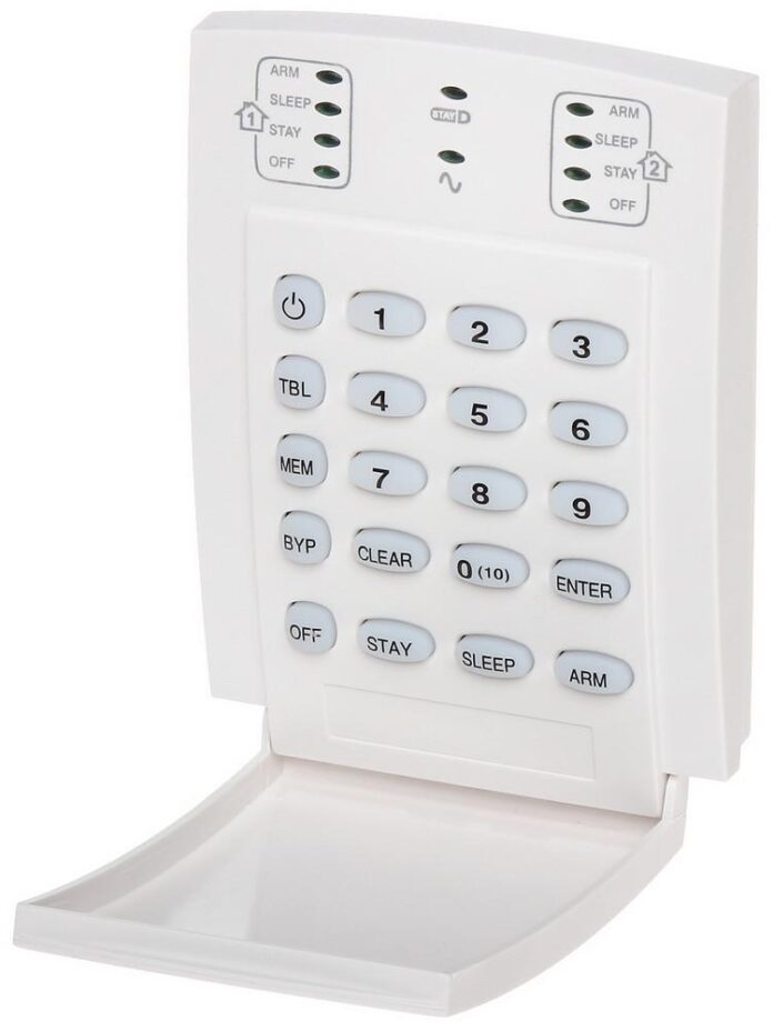 Tastatura sistem de alarma Paradox K10 verticala 2 partitii