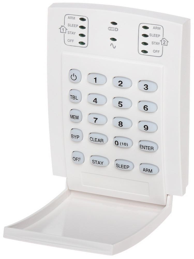 Tastatura sistem de alarma Paradox K10 verticala 2 partitii
