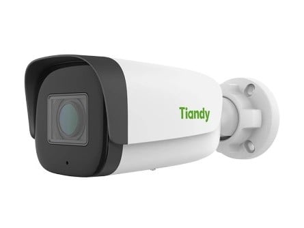 Camera supraveghere IP Tiandy seria Lite TC-C38US-LKI8AEYMSH2.7-13.5V4.0, 8MP 4K, varifocala motorizata 2.7-13.5mm, IR 80m, microfon, alarma, slot card microSD, PoE, IP67