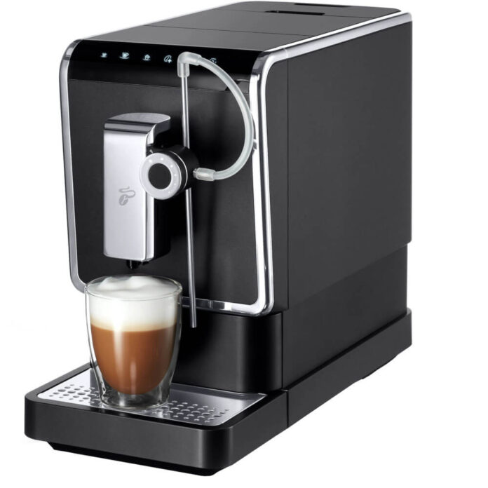 Espressor automat Tchibo Esperto Pro, 1470 W, 1.1 L, 19 bar, Sistem spumare lapte, Negru Espressor automat Tchibo Esperto Pro, 1470 W, 1.1 L, 19 bar, Sistem spumare lapte, Negru
