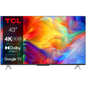 Televizor TCL LED 43P638, 108 cm, Smart Google TV, 4K Ultra HD Televizor TCL LED 43P638, 108 cm, Smart Google TV, 4K Ultra HD