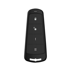 Telecomanda wireless Hikvision DS-PKFS-4, cod rulant, 4 canale, 500 m, 868 MHz Telecomanda wireless Hikvision DS-PKFS-4, cod rulant, 4 canale, 500 m, 868 MHz