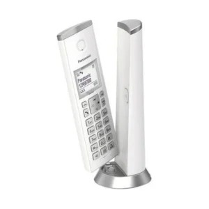 Telefon DECT Panasonic KX-TGK210FXW, Caller ID, max 50 contacte, display LCD 1.5”, alarma, alb Telefon DECT Panasonic KX-TGK210FXW, Caller ID, max 50 contacte, display LCD 1.5”, alarma, alb