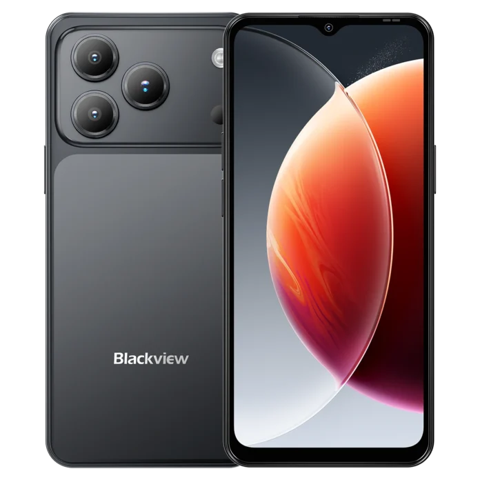 Telefon Mobil Blackview Wave 7C, Albastru, 4G LTE, Ecran 6.56  , 16GB RAM (4GB + 12GB extensibili), 64GB, Camera 32MP, Android 16, 5000mAh, Dual SIM