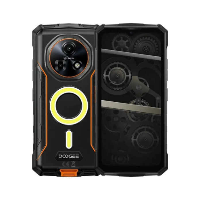 Telefon Mobil Doogee Fire 5 Ultra Verde, 4G, 6.6  , 32GB RAM (8GB+24GB extensibili), 256GB, Walkie Talkie prin Bluetooth, Android 15, 13000mAh, Lumini Camping 1200LM, Face ID, 18W, Dual SIM