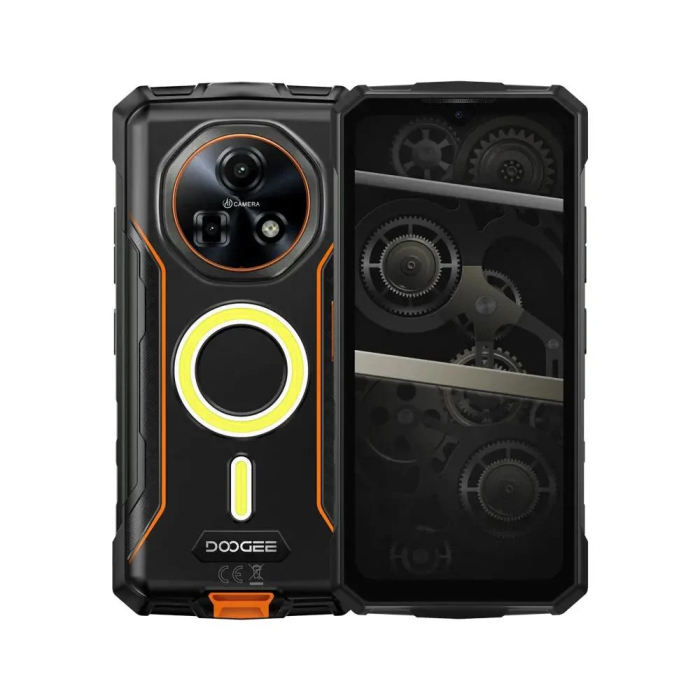 Telefon Mobil Doogee Fire 5 Ultra Verde, 4G, 6.6  , 32GB RAM (8GB+24GB extensibili), 256GB, Walkie Talkie prin Bluetooth, Android 15, 13000mAh, Lumini Camping 1200LM, Face ID, 18W, Dual SIM