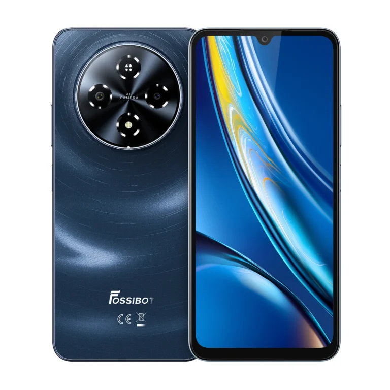 Telefon Mobil FOSSiBOT S5 Pro, Albastru, 4G, Ecran 6.88   HD+ 120Hz, 32GB RAM (8GB + 24GB extensibil), 256GB ROM, Camera 50MP, Android 15, Unisoc T615 (T7250), Baterie 6000mAh, 18W, Dual SIM