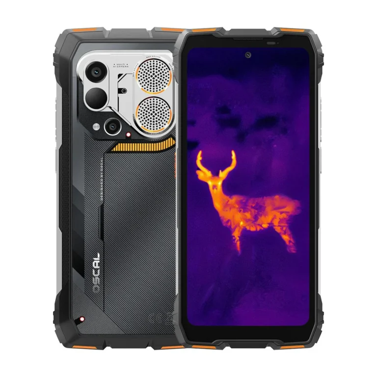 Telefon Mobil OSCAL PILOT 6, Negru, 4G LTE, Camera Termica 160A 120, Ecran 6.78   FHD+ 120Hz, 48GB RAM (12GB + 36GB extensibili), 256GB ROM, Camera 108MP, Baterie 10000mAh, NFC, Dual SIM