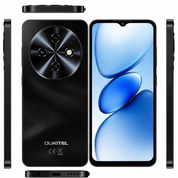 Telefon Mobil Oukitel C5, Roz, 4G LTE, Ecran 6.6   HD+, 16GB RAM (4GB + 12GB extensibili), 64GB, Camera 13MP, Android 14, Dual SIM