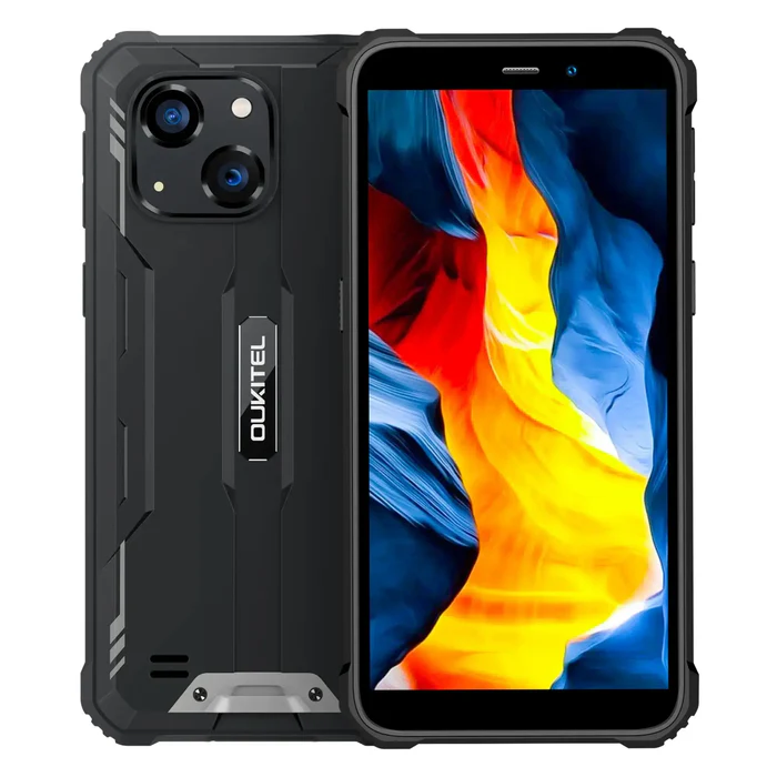 Telefon Mobil Oukitel G2, Portocaliu, 4G, 6.0   HD IPS LCD, Android 14, 16GB RAM (4GB +12GB expensibili), 64GB ROM, 13MP, T606 Octa-core, NFC, Radio, IP68 IP69K, 6300mAh, 10W, Dual SIM