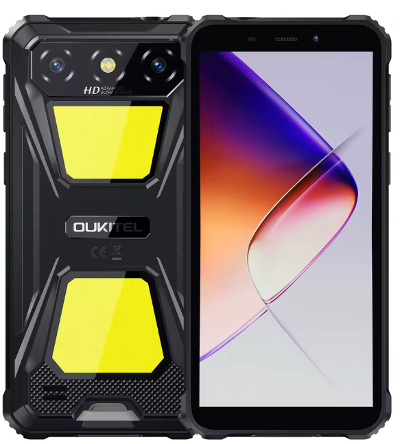 Telefon Mobil Oukitel G5, Verde, 4G, 6   IPS 60Hz, 16GB RAM(4GB+12GB Extensibili), 64GB ROM, 13MP, Android 14, Unisoc T310, Incarcare Inversa, OTG, Jack, 6300,  mAh, 10W, Dual SIM