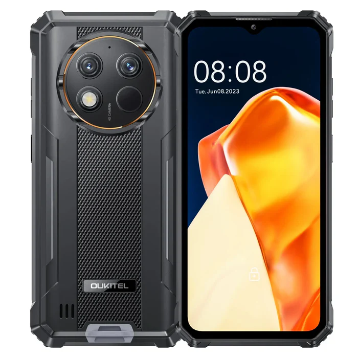 Telefon Mobil Oukitel G1, Verde, 4G, 6.52   IPS LCD, Android 14, 24GB RAM (6GB+18GB Extensibili), 256GB ROM, 48MP, T606 Octa-core, IP68 IP69K, 10600mAh, 18W, Dual SIM