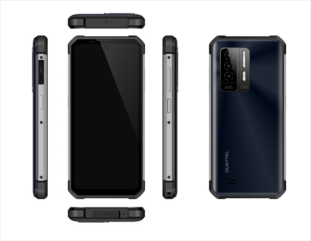 Telefon mobil Oukitel WP27 Negru, 4G, 6.78   HD+, 24GB RAM (12GB +12GB extensibili), 256GB ROM, Android 13, Camera Night Vision, Helio G99, 8500mAh, NFC, Dual SIM