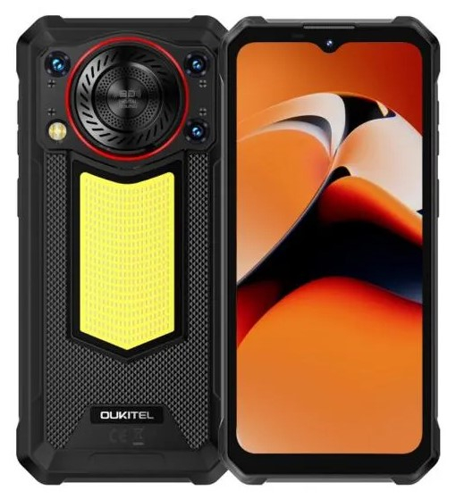Telefon mobil Oukitel WP53, Negru, 4G, 6.52   IPS LCD, 24,  GB RAM (8,  GB + 16,  GB Extensibili), 128,  GB, 13,  MP, Android 15, Unisoc T615, NFC, FM, Incarcare inversa, 11000,  mAh, 18,  W, Dual SIM