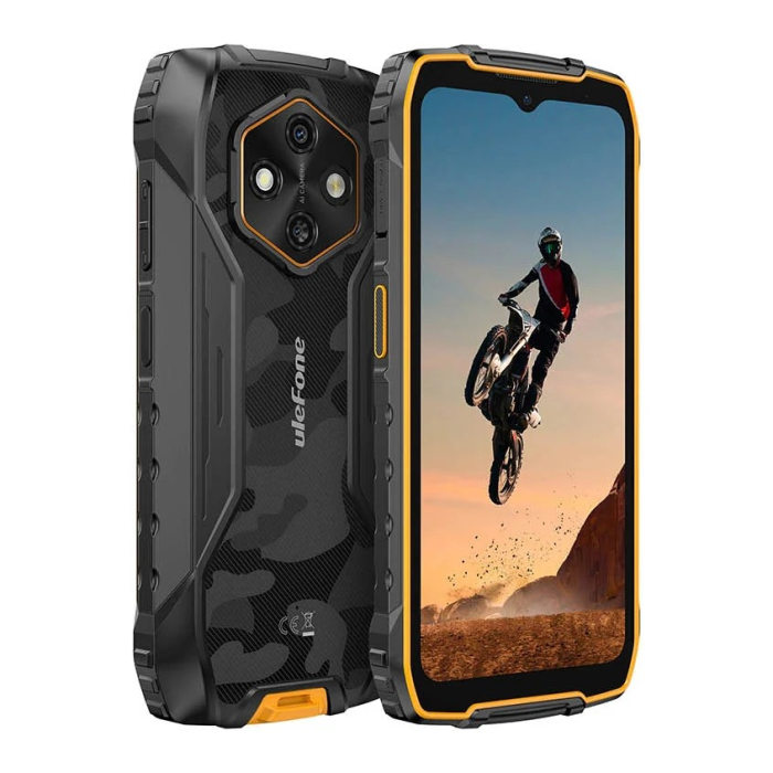 Telefon Mobil Ulefone RugKing 4 Pro, Negru, 4G, 6.56   IPS LCD, 16GB RAM (8GB + 8GB extensibili), 256GB ROM, Android 15, Unisoc T7250, 48MP, Functii AI, 10200mAh, 18W, Dual SIM