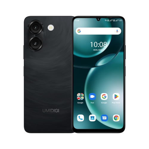 Telefon mobil UMIDIGI G9A, Alb, 4G, 6.75   HD+, 8GB RAM (4GB + 4GB extensibili), 64GB ROM, Android 14 Go, 13MP Ultra-Clear AI Camera, 5000mAh, Dual SIM