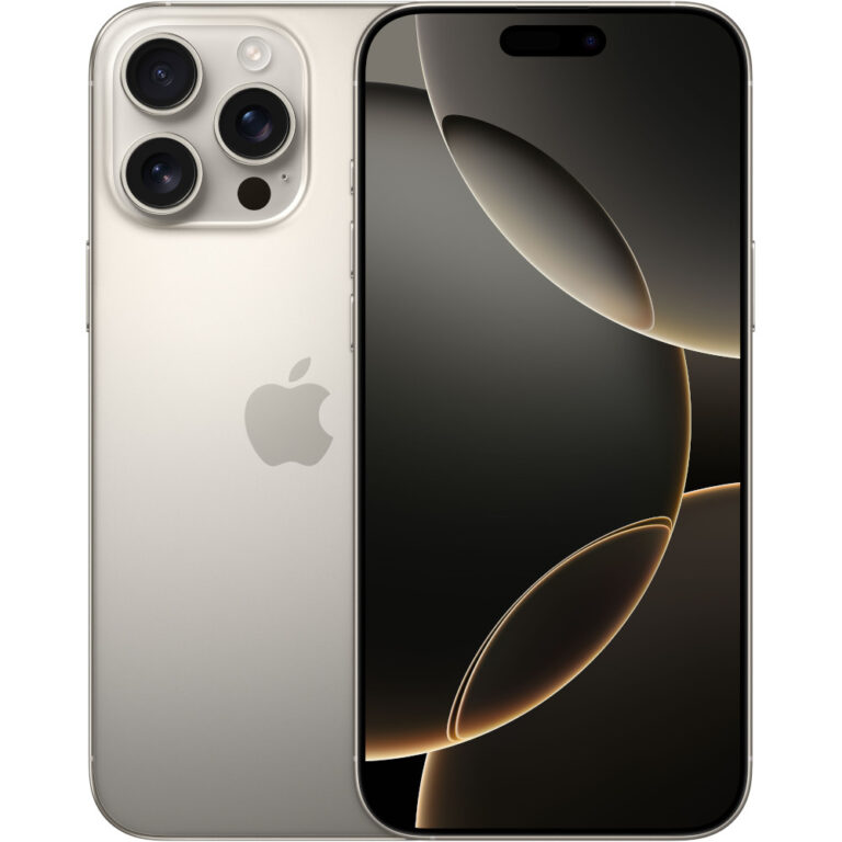 Telefon mobil Apple iPhone 16 Pro Max, 1TB, 5G, Desert Titanium