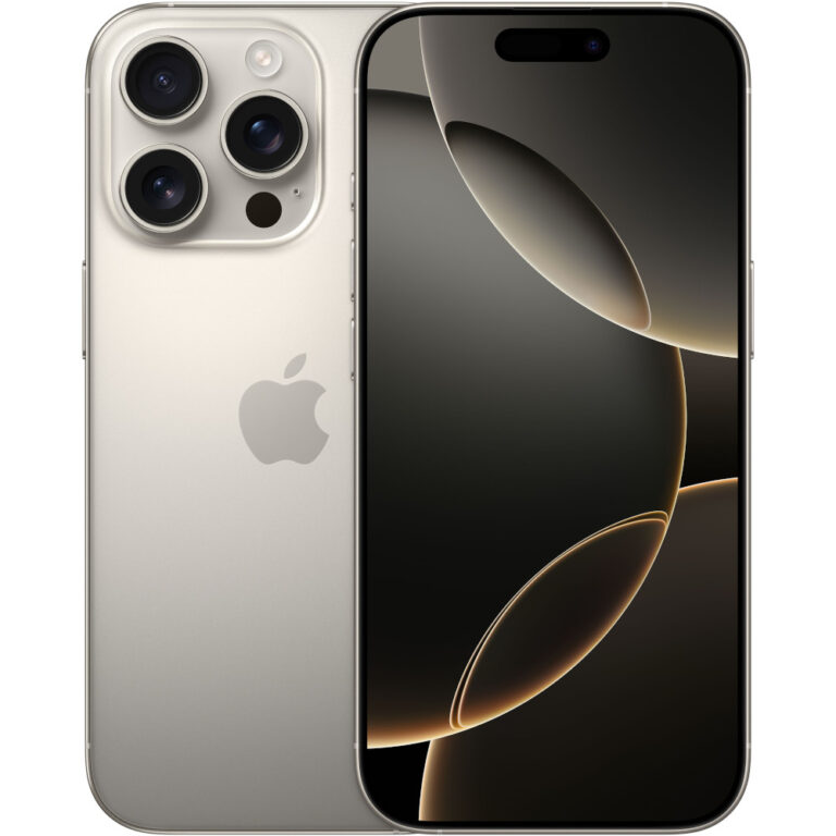 Telefon mobil Apple iPhone 16 Pro, 128 GB, 5G, Desert Titanium