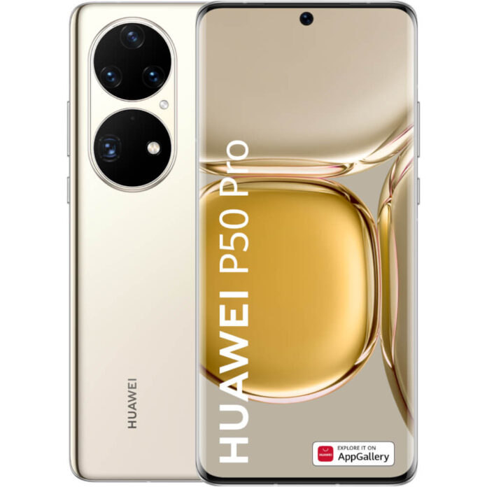 Telefon mobil Huawei P50 Pro, Dual SIM, 8GB RAM, 256GB, 4G, Cocoa Gold Telefon mobil Huawei P50 Pro, Dual SIM, 8GB RAM, 256GB, 4G, Cocoa Gold