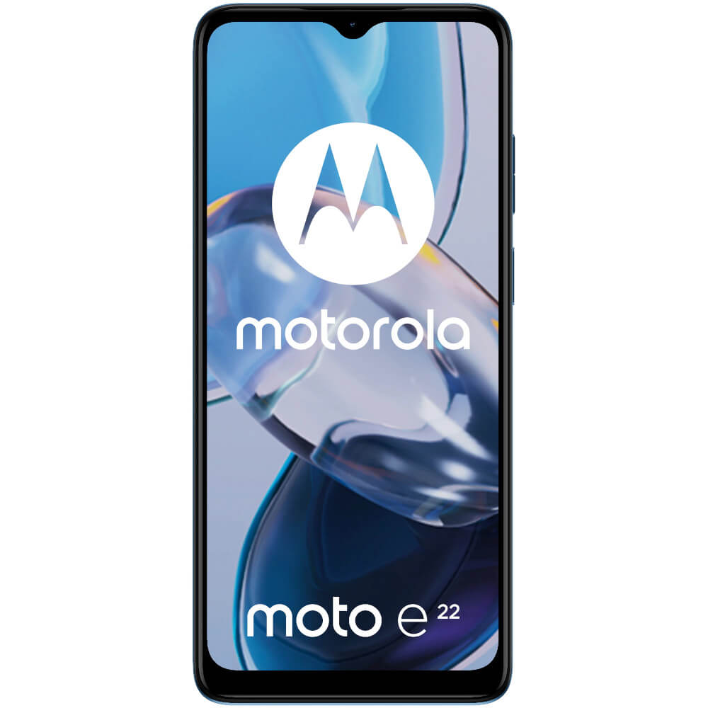 Telefon mobil Motorola Moto E22 4G, 64GB, 4GB RAM, Dual SIM, Crystal Blue Telefon mobil Motorola Moto E22 4G, 64GB, 4GB RAM, Dual SIM, Crystal Blue